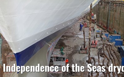 Independence of the Seas drydock Hamburg, April 25, 2013