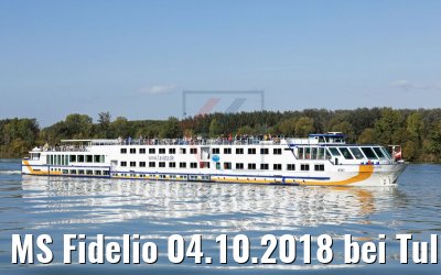 MS Fidelio 04.10.2018 bei Tulln