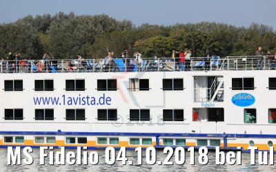 MS Fidelio 04.10.2018 bei Tulln
