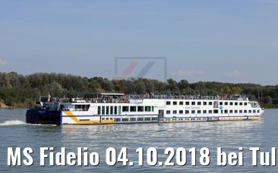 MS Fidelio 04.10.2018 bei Tulln