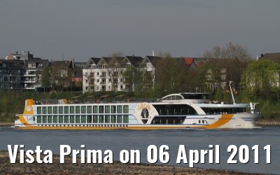 Vista Prima on 06 April 2011 on the Rhine