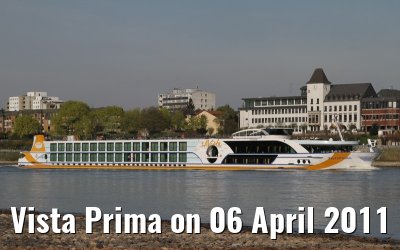 Vista Prima on 06 April 2011 on the Rhine