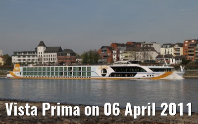 Vista Prima on 06 April 2011 on the Rhine