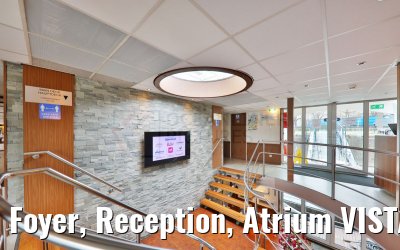 Foyer, Reception, Atrium VISTA Rio