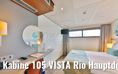 Kabine 105 VISTA Rio Hauptdeck
