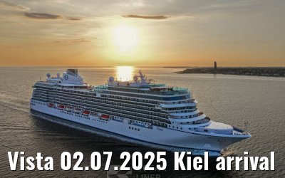 Vista 02.07.2025 Kiel arrival