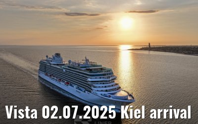 Vista 02.07.2025 Kiel arrival