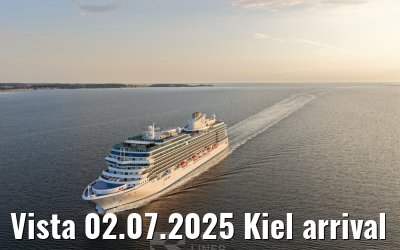 Vista 02.07.2025 Kiel arrival