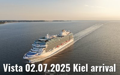 Vista 02.07.2025 Kiel arrival