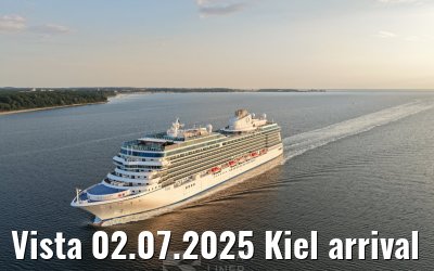Vista 02.07.2025 Kiel arrival