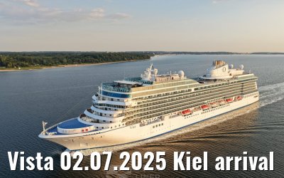 Vista 02.07.2025 Kiel arrival
