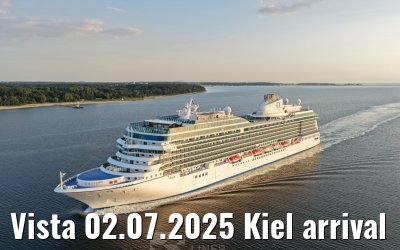Vista 02.07.2025 Kiel arrival