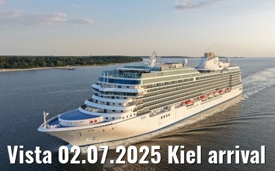 Vista 02.07.2025 Kiel arrival