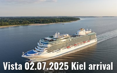 Vista 02.07.2025 Kiel arrival