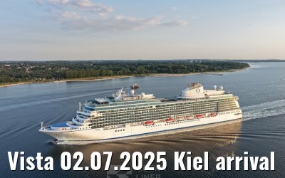 Vista 02.07.2025 Kiel arrival