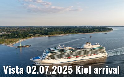 Vista 02.07.2025 Kiel arrival