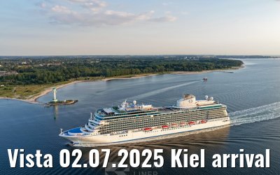 Vista 02.07.2025 Kiel arrival