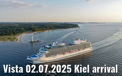 Vista 02.07.2025 Kiel arrival