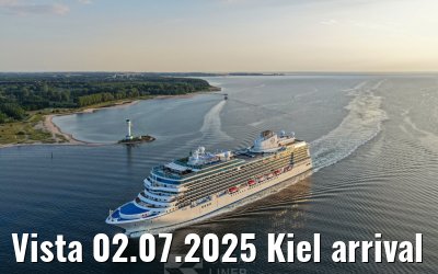 Vista 02.07.2025 Kiel arrival