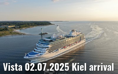 Vista 02.07.2025 Kiel arrival