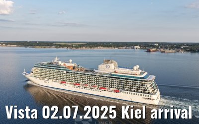 Vista 02.07.2025 Kiel arrival