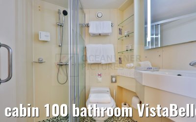 cabin 100 bathroom VistaBelle