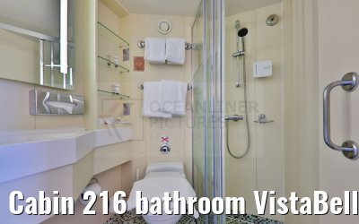 Cabin 216 bathroom VistaBelle