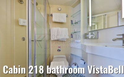 Cabin 218 bathroom VistaBelle