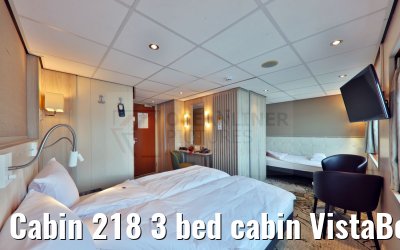 Cabin 218 3 bed cabin VistaBelle