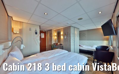Cabin 218 3 bed cabin VistaBelle
