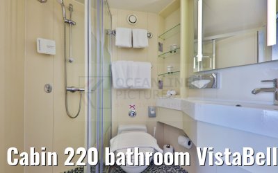Cabin 220 bathroom VistaBelle