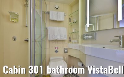 Cabin 301 bathroom VistaBelle