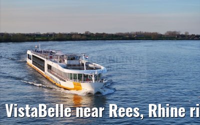 VistaBelle near Rees, Rhine river 25.03.2024