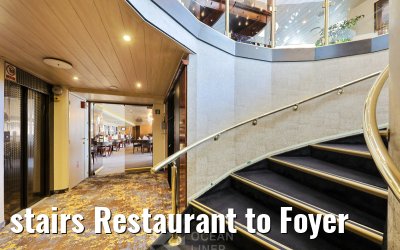 stairs Restaurant to Foyer