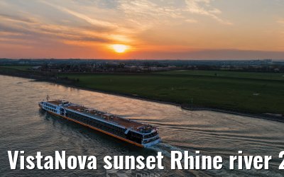 VistaNova sunset Rhine river 22.03.2026