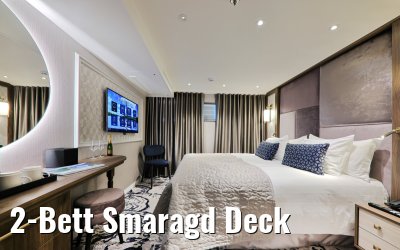 2-Bett Smaragd Deck