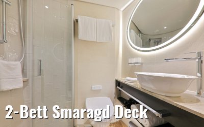 2-Bett Smaragd Deck