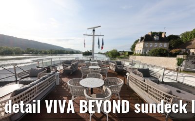 detail VIVA BEYOND sundeck lounge area