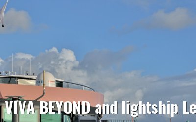 VIVA BEYOND and lightship Le Havre