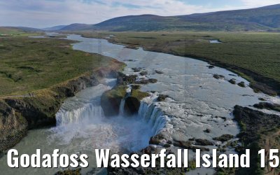 Godafoss Wasserfall Island 15.08.2021