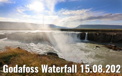 Godafoss Waterfall 15.08.2021 Iceland