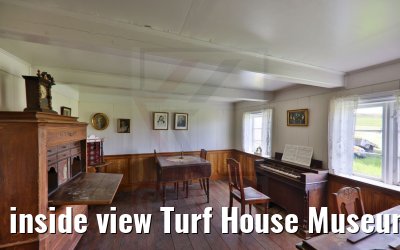 inside view Turf House Museum Grenjadarstadur 15.08.2021