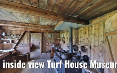inside view Turf House Museum Grenjadarstadur 15.08.2021