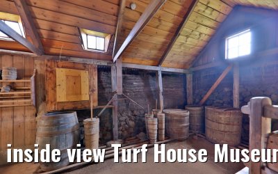 inside view Turf House Museum Grenjadarstadur 15.08.2021