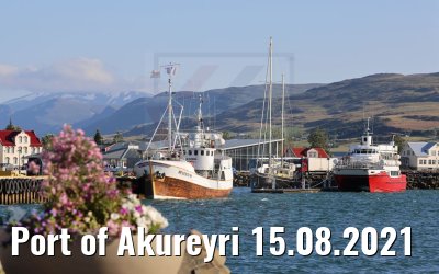 Port of Akureyri 15.08.2021