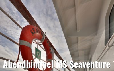 Abendhimmel MS Seaventure 11.08.2021