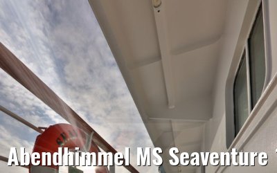 Abendhimmel MS Seaventure 11.08.2021