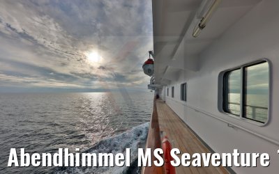 Abendhimmel MS Seaventure 11.08.2021