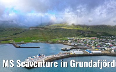 MS Seaventure in Grundafjördur 17.08.2021