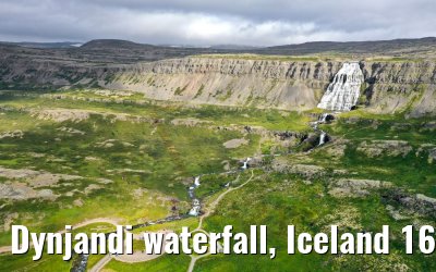 Dynjandi waterfall, Iceland 16.08.2021